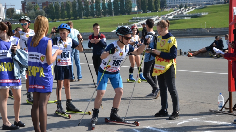 Разыграны медали чемпионата и первенства Чувашской Республики по лыжероллерам