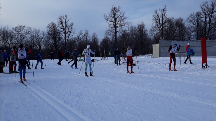 Магазеев Павел и Андреева Анастасия - чемпионы Чувашской Республики по лыжным гонкам в спринте