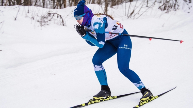 Лыжники определили сильнейших в гонках классическим стилем Чемпионата и первенства Чувашской Республики по лыжным гонкам