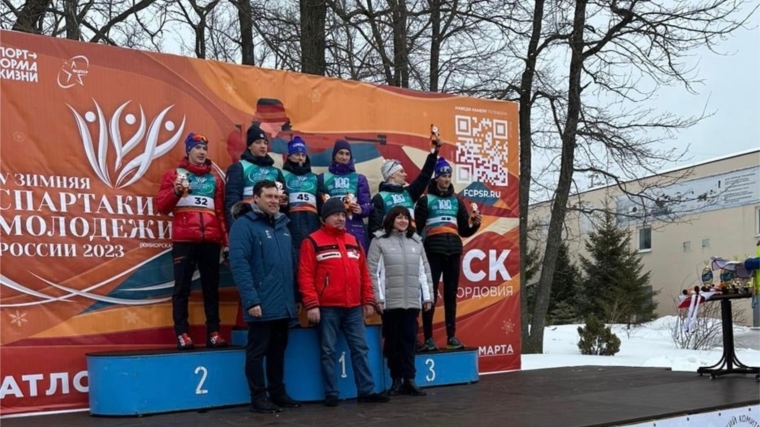 Алексеев Николай занял 6 место в гонке на 12,5 км в Спартакиаде молодежи по биатлону